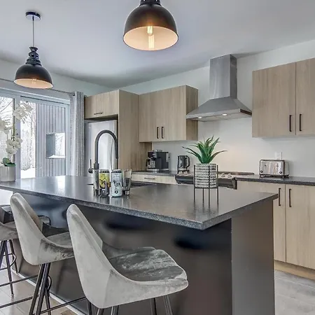 La Fleur Urbaine De Portneuf : 2.5 Bathrooms, Hot Tub, Sauna And Pool Pont-Rouge Exterior photo