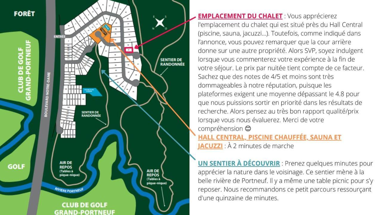 La Fleur Urbaine De Portneuf : 2.5 Bathrooms, Hot Tub, Sauna And Pool Pont-Rouge